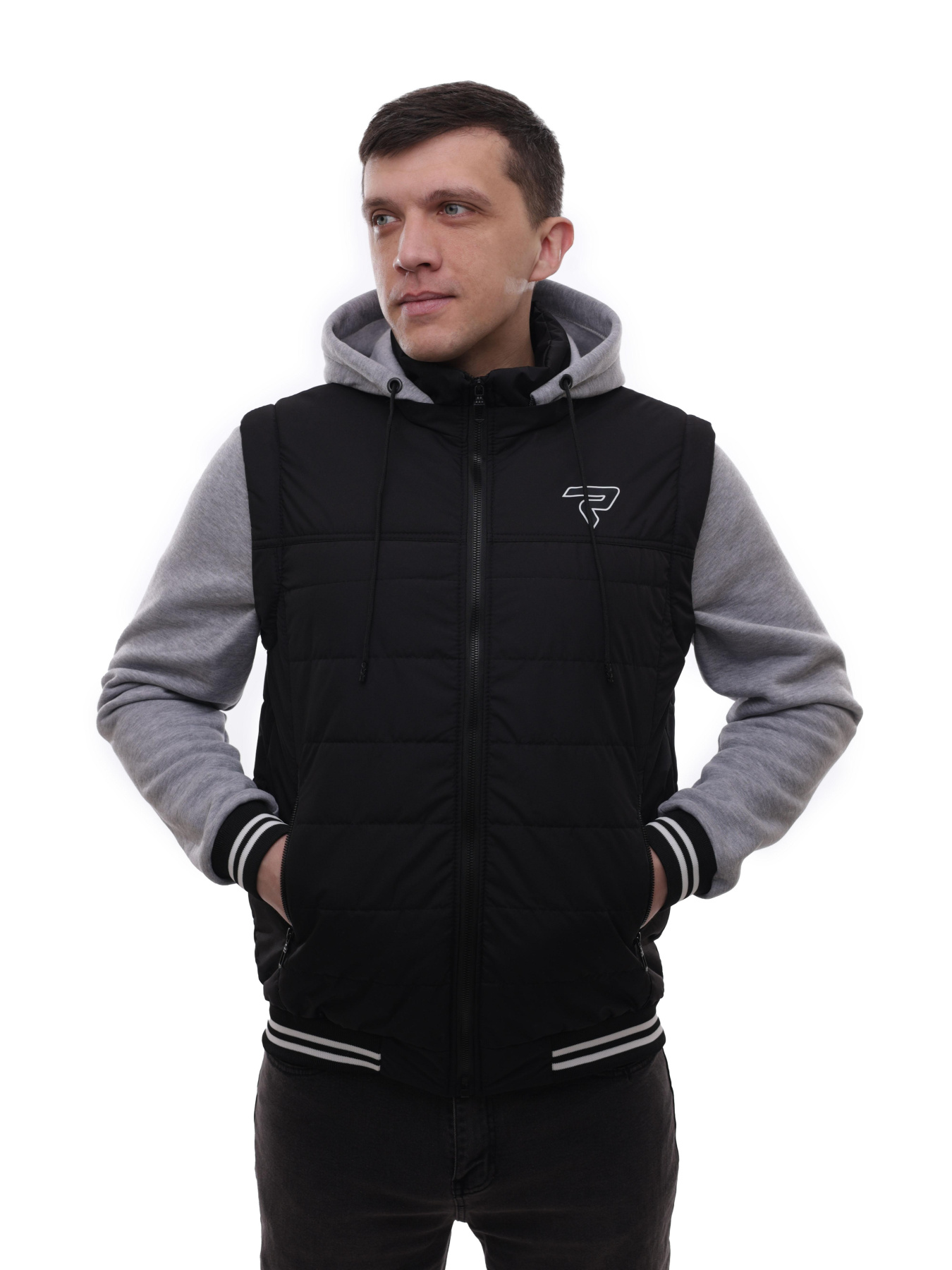 Куртка демисезонная мужская Чёрный STREAM модель 703689 Фото