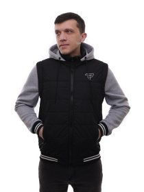 Куртка демисезонная мужская Чёрный STREAM модель 703689 Фото