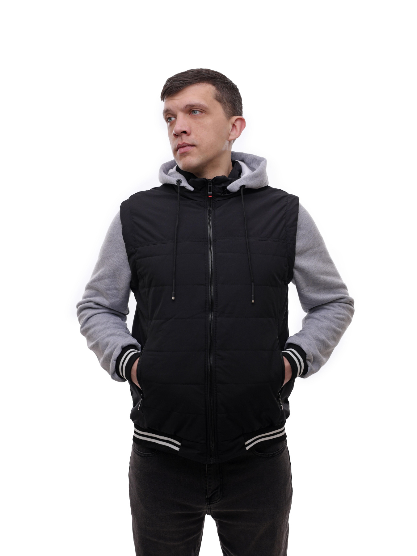 Куртка демисезонная мужская Чёрный STREAM модель 705299 Фото