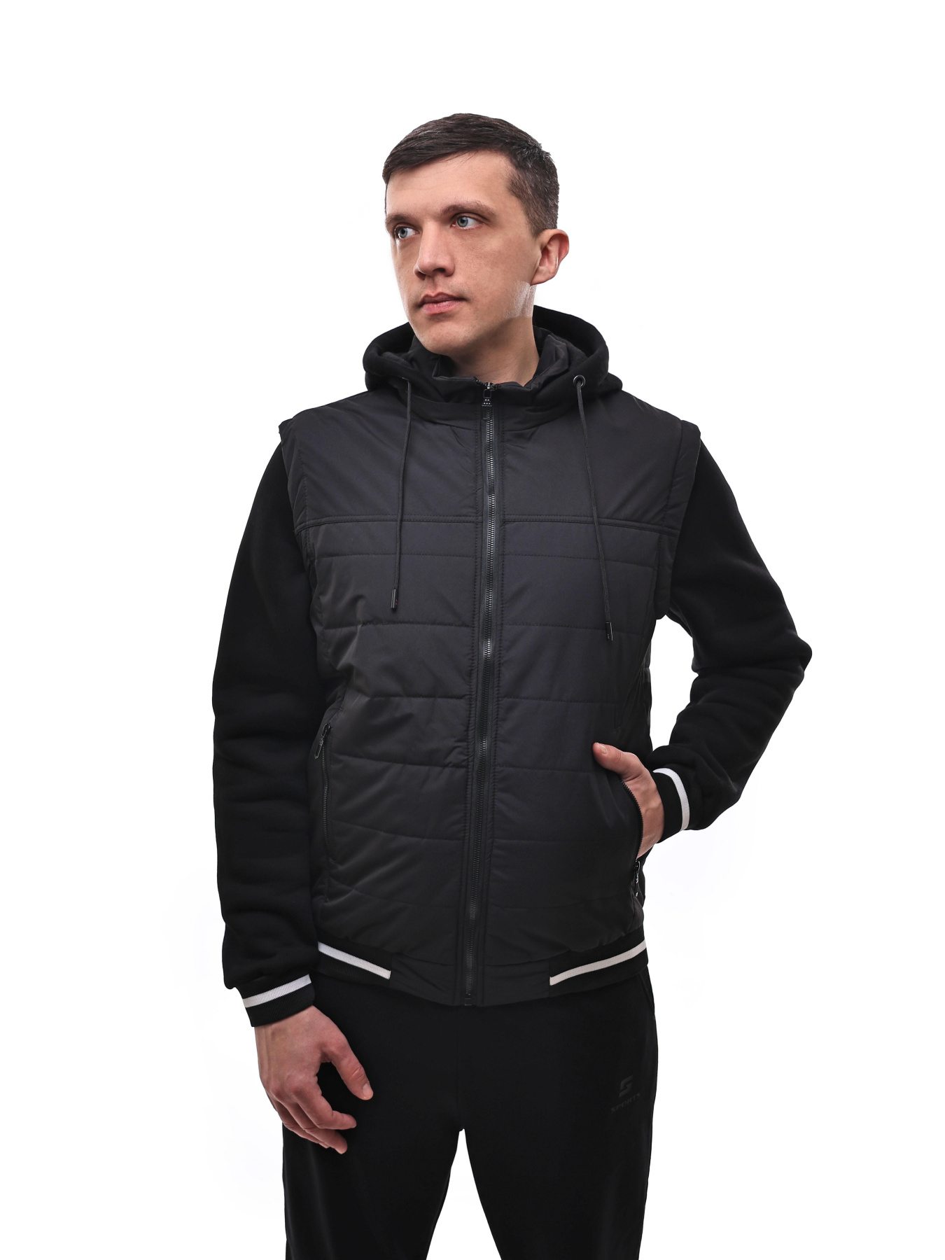 Куртка демисезонная мужская Чёрный STREAM модель 702729 Фото