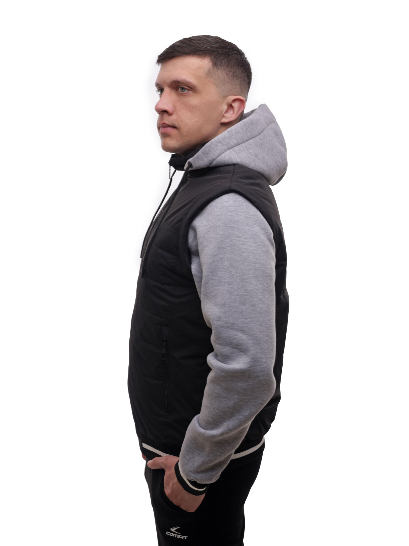 Куртка демисезонная мужская Чёрный STREAM модель 705296 Фото