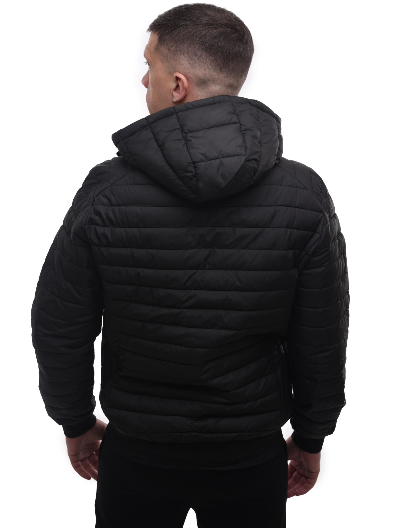 Куртка демисезонная мужская Чёрный STREAM модель 717179 Фото