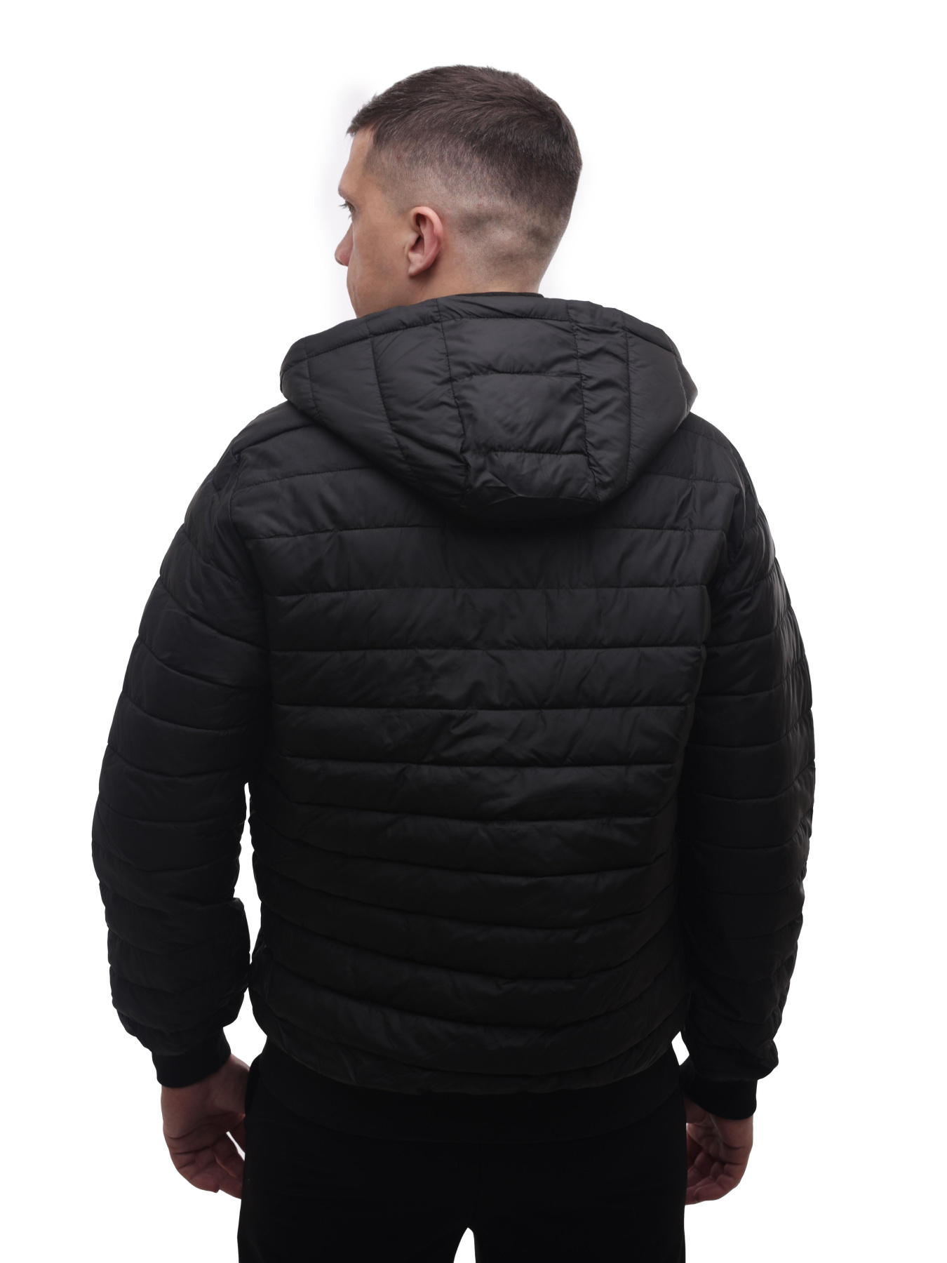 Куртка демисезонная мужская Чёрный STREAM модель 717182 Фото