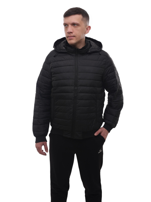 Куртка демисезонная мужская Чёрный STREAM модель 717182 Фото