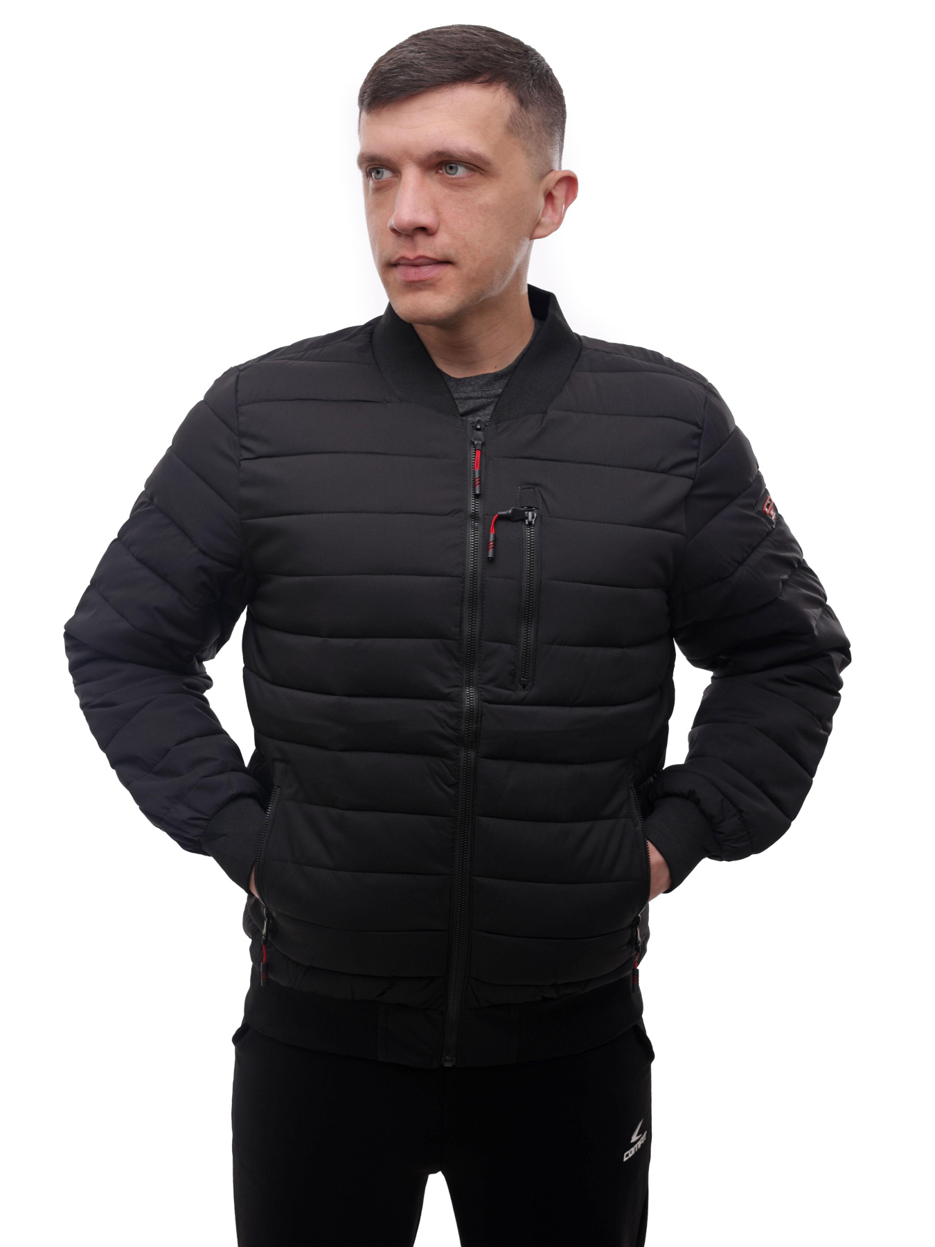 Куртка демисезонная мужская Чёрный STREAM модель 717183 Фото