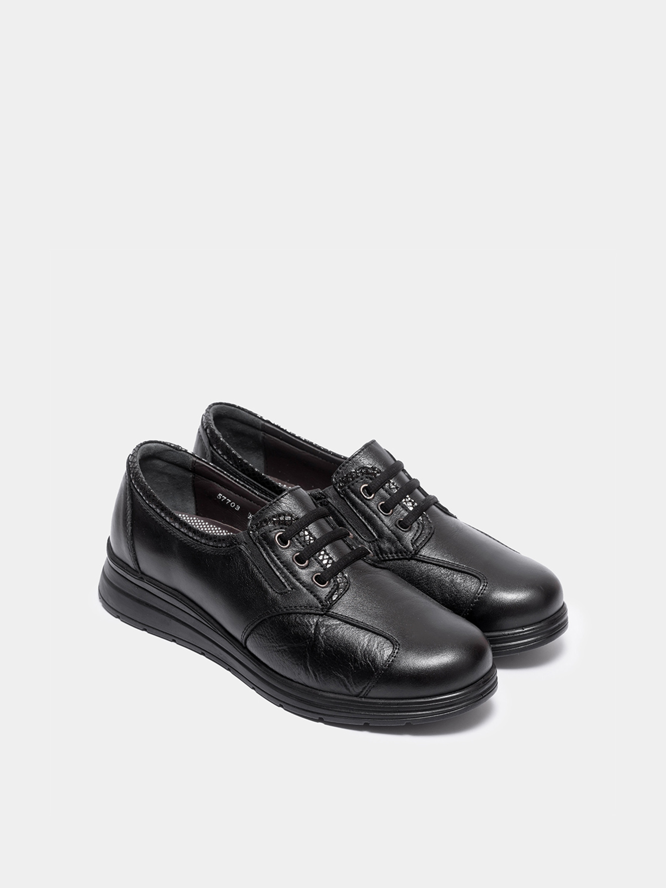 Туфли женские Forelli 57703 черные модель 57703-Black Фото