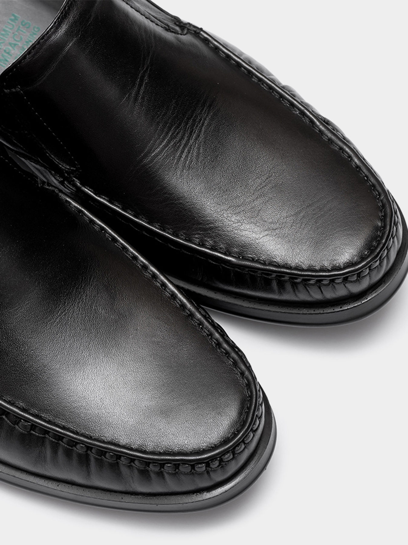 Мужские анатомические туфли Forelli 35301-G черные модель 35301-G-Black Фото