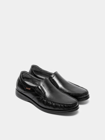 Мужские анатомические туфли Forelli 35301-G черные модель 35301-G-Black Мужские анатомические туфли Forelli 35301-G черные модель 35301-G-Black Фото