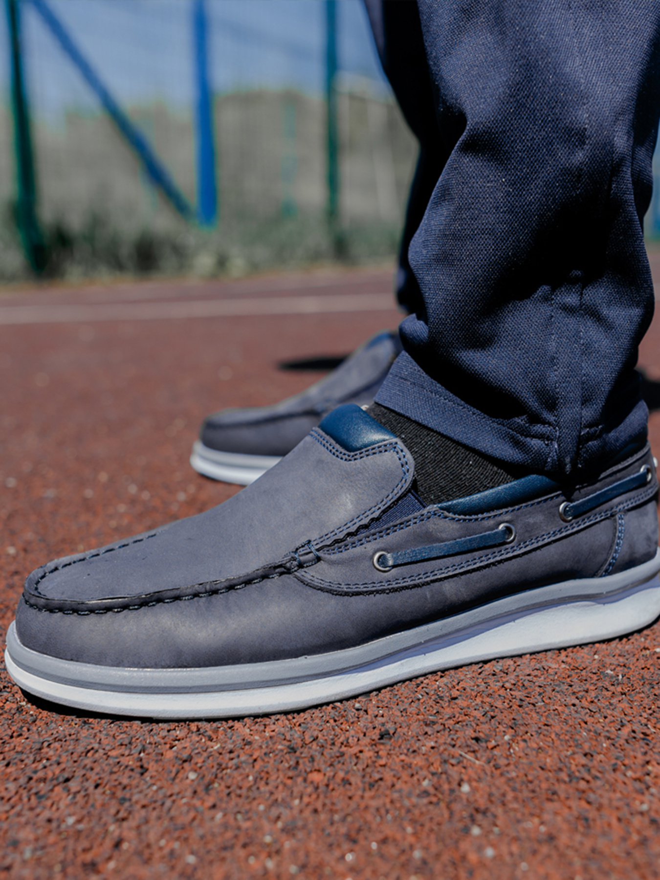 Мокасини Forelli модель 45102-G-Blue Фото