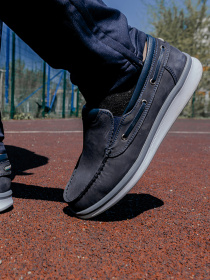 Мокасини Forelli модель 45102-G-Blue Фото