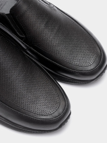 Мужские анатомические туфли Forelli 46508 черные модель 46508-Black Мужские анатомические туфли Forelli 46508 черные модель 46508-Black Фото