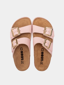 Шльопанці жіночі Leon 6010 рожеві модель 6010-Pink Фото