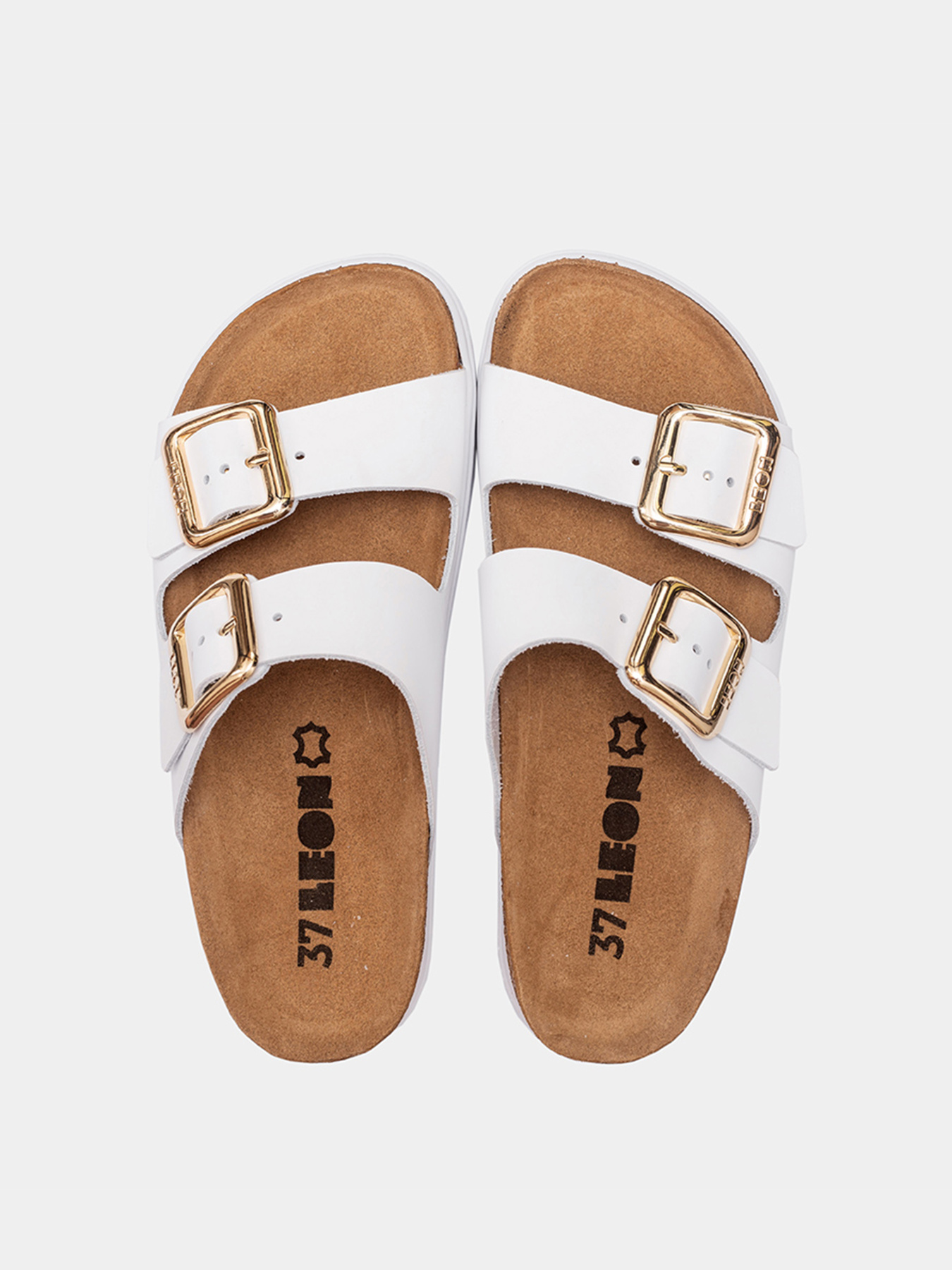 Шльопанці жіночі Leon 6010 білі модель 6010-White Фото