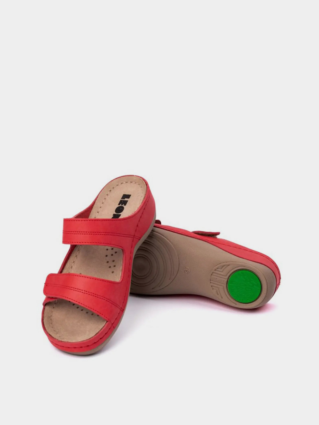 Шльопанці жіночі Leon 907 червоні модель 907-Red Фото