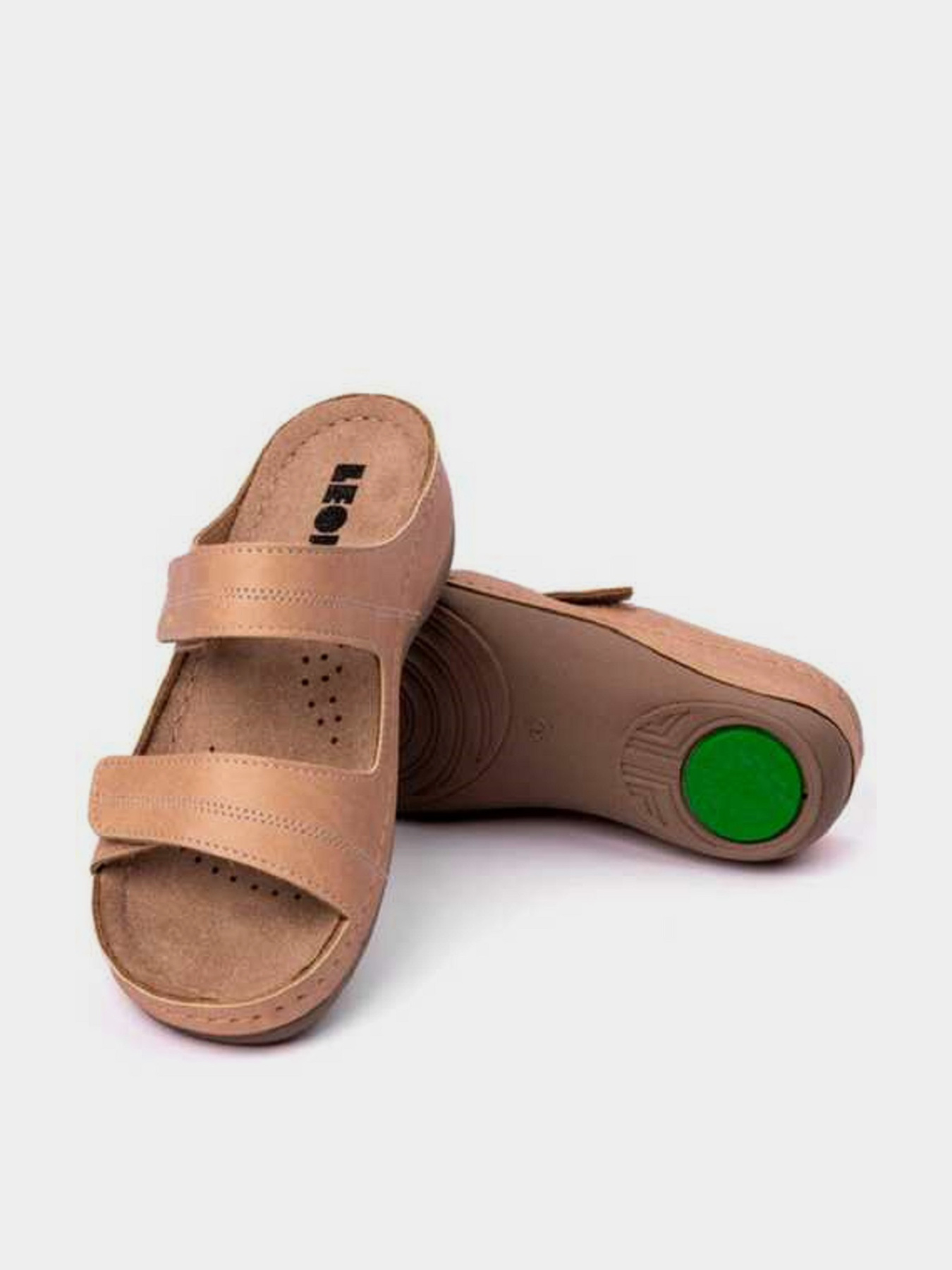 Шлепанцы Leon модель 907-Beige Фото