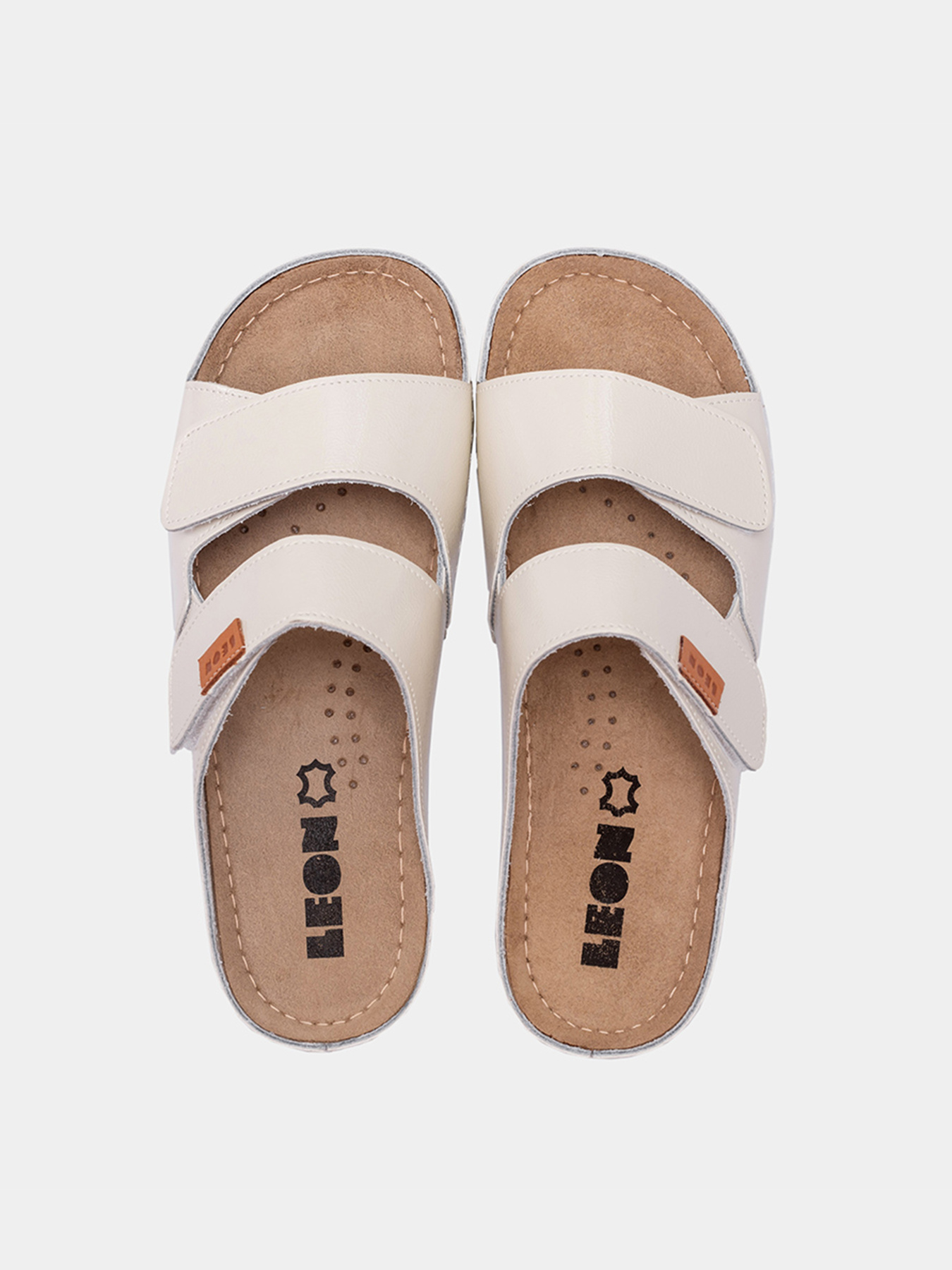 Шлепанцы Leon модель 931-White Фото