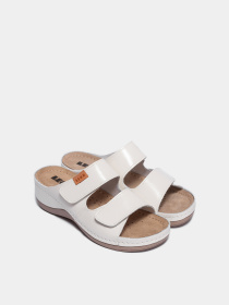 Шлепанцы Leon модель 931-White Фото