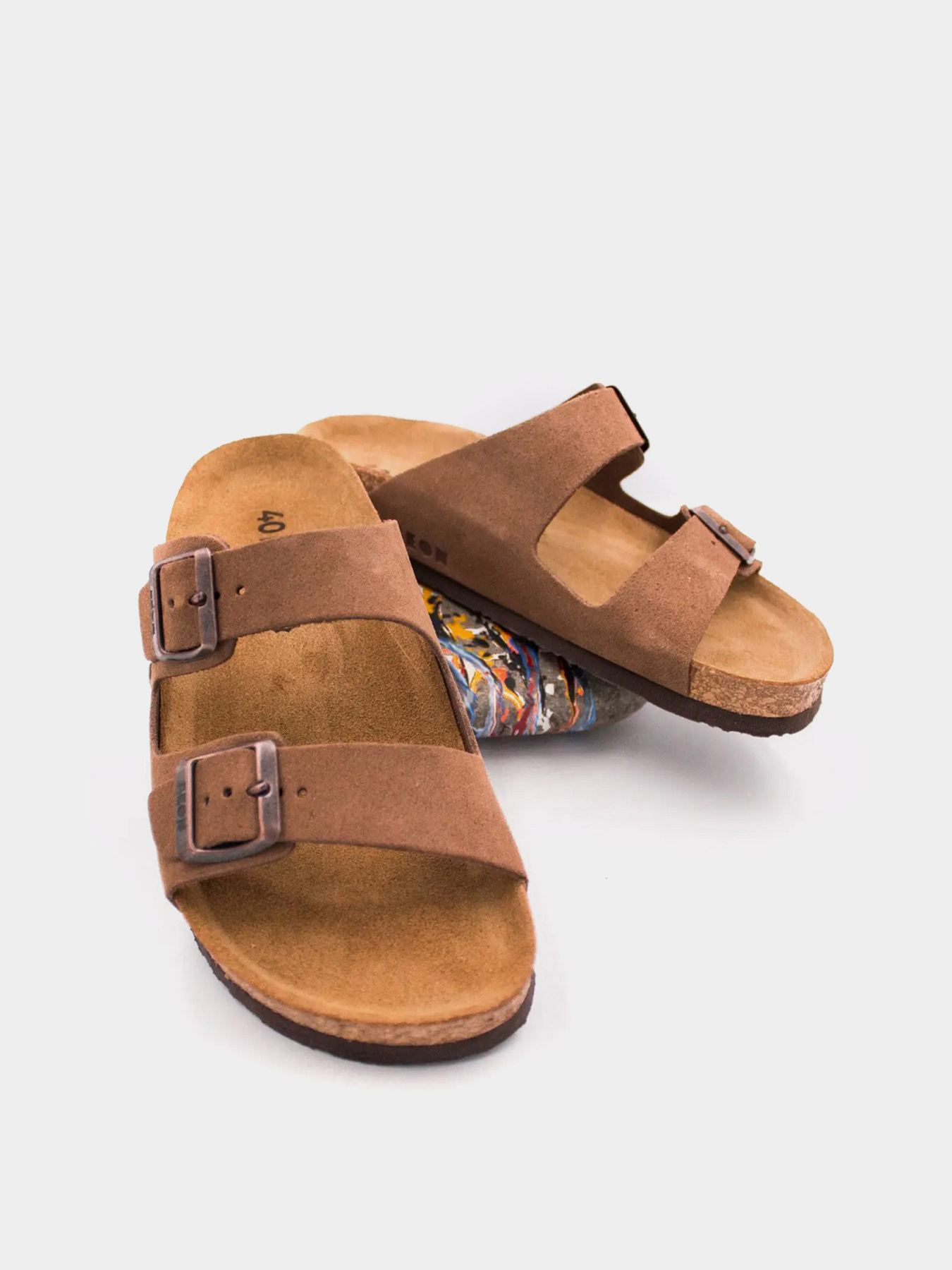 Шльопанці Leon модель 4010-Brown Фото