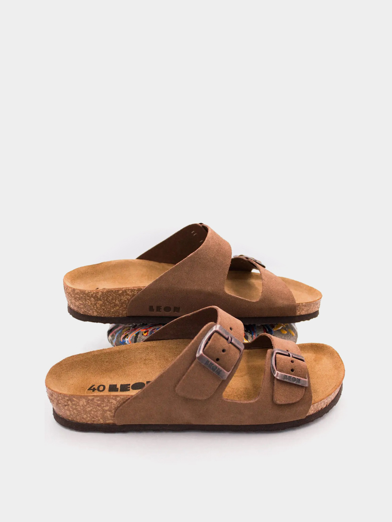 Шльопанці Leon модель 4010-Brown Фото