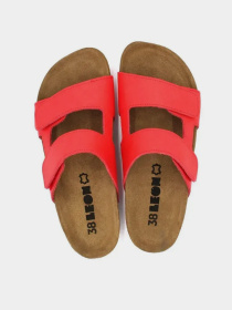 Шлепанцы женские Leon 4051 красные модель 4051-Red Фото