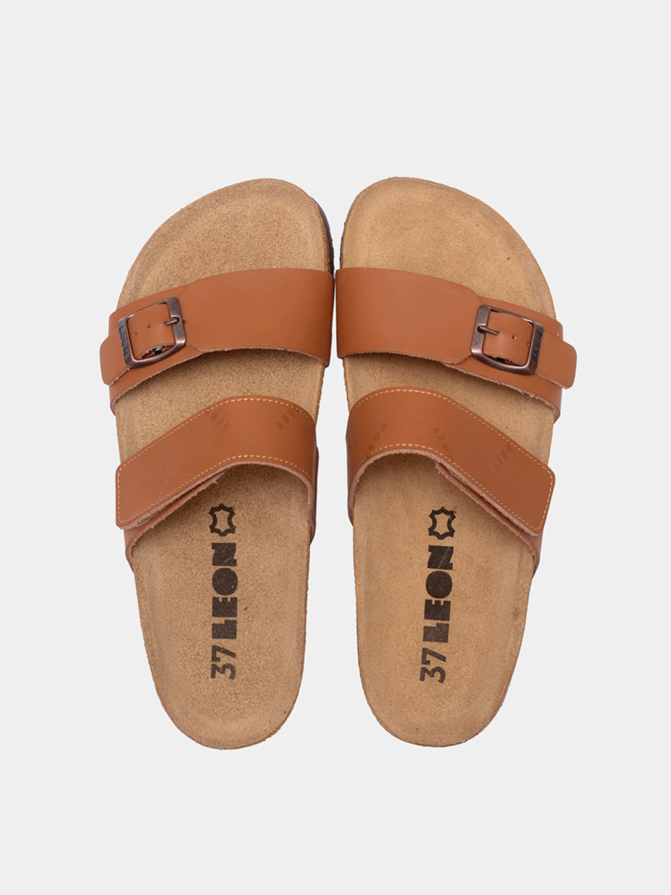 Шлепанцы Leon модель 4052-Brown Фото