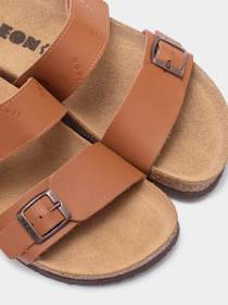 Шлепанцы Leon модель 4052-Brown Фото