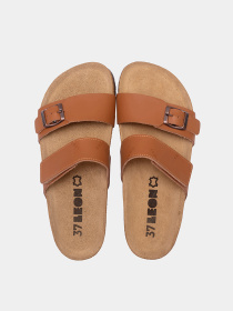 Шлепанцы Leon модель 4052-Brown Фото