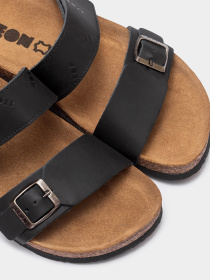 Шлепанцы Leon модель 4052-Black Фото