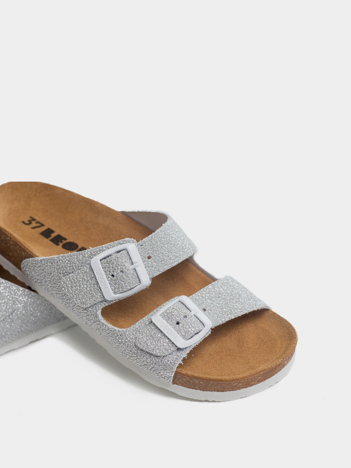 Шльопанці Leon модель 4013-Silver Фото