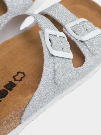 Шльопанці Leon модель 4013-Silver Фото