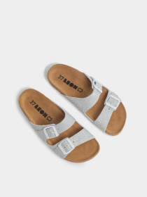 Шльопанці Leon модель 4013-Silver Фото