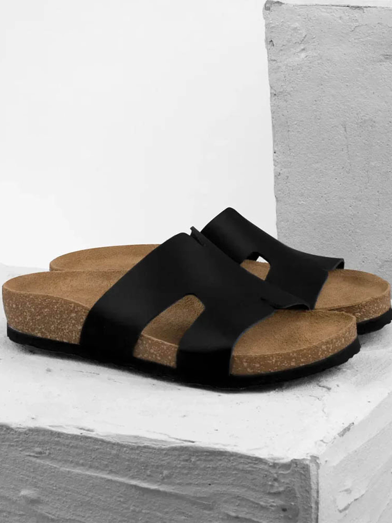 Шлепанцы Leon модель 4054-Black Фото