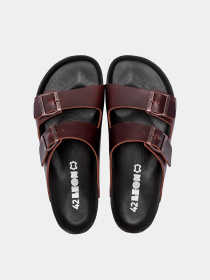 Шльопанці Leon модель 4724-Brown Фото