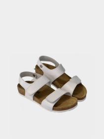 Босоножки для девочки Leon 4803 белые модель 4803-White Фото