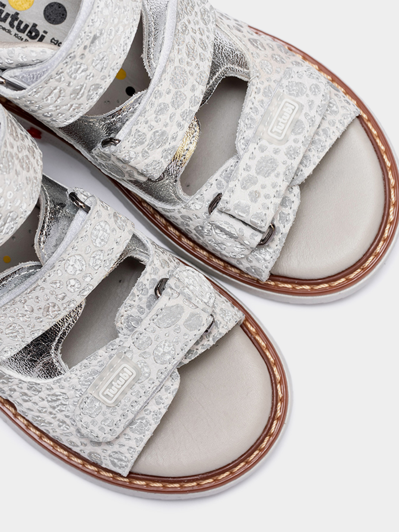 Сандалії Tutubi модель 2816-08-White Фото