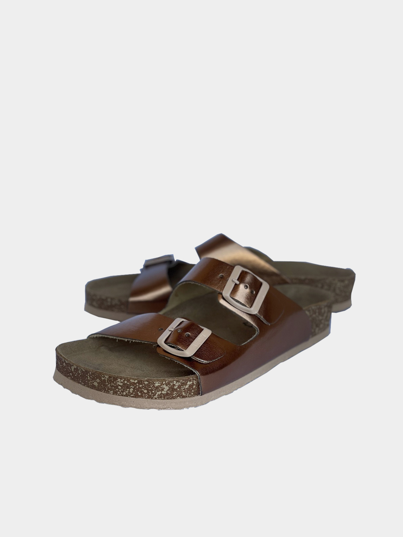 Шльопанці жіночі Leon 4010 темно-коричневі модель 4010-Dark Brown Фото