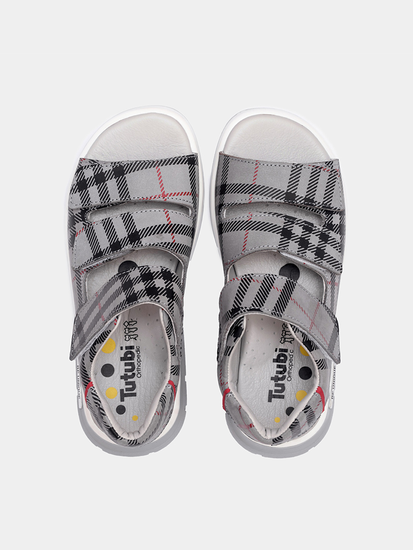 Сандалии Tutubi модель 2749-01-Gray/Black Фото