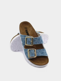 Шльопанці Leon модель 6010-Blue Фото