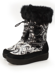Жіночі зимові дутики з яскравим принтованим дизайном модель C818-519-1BMF Жіночі зимові дутики з яскравим принтованим дизайном модель C818-519-1BMF Фото