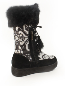 Жіночі зимові дутики з яскравим принтованим дизайном модель C818-519-1BMF Жіночі зимові дутики з яскравим принтованим дизайном модель C818-519-1BMF Фото