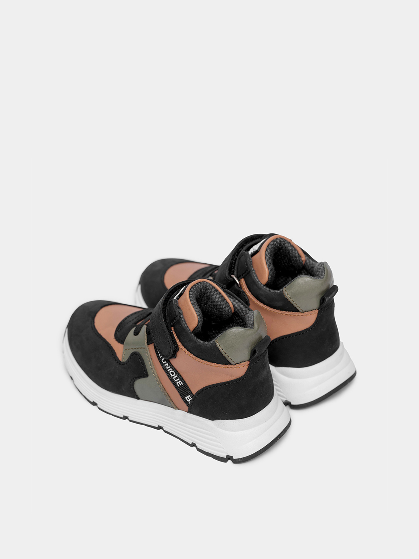 Анатомические ботинки для мальчиков Tutubi 3118 коричневые модель 3118-Brown Фото