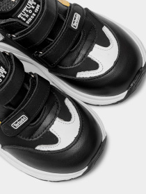 Анатомические ботинки для мальчиков Tutubi 3116-01 черные/желтые модель 3116-01-Black.Yellow Анатомические ботинки для мальчиков Tutubi 3116-01 черные/желтые модель 3116-01-Black.Yellow Фото