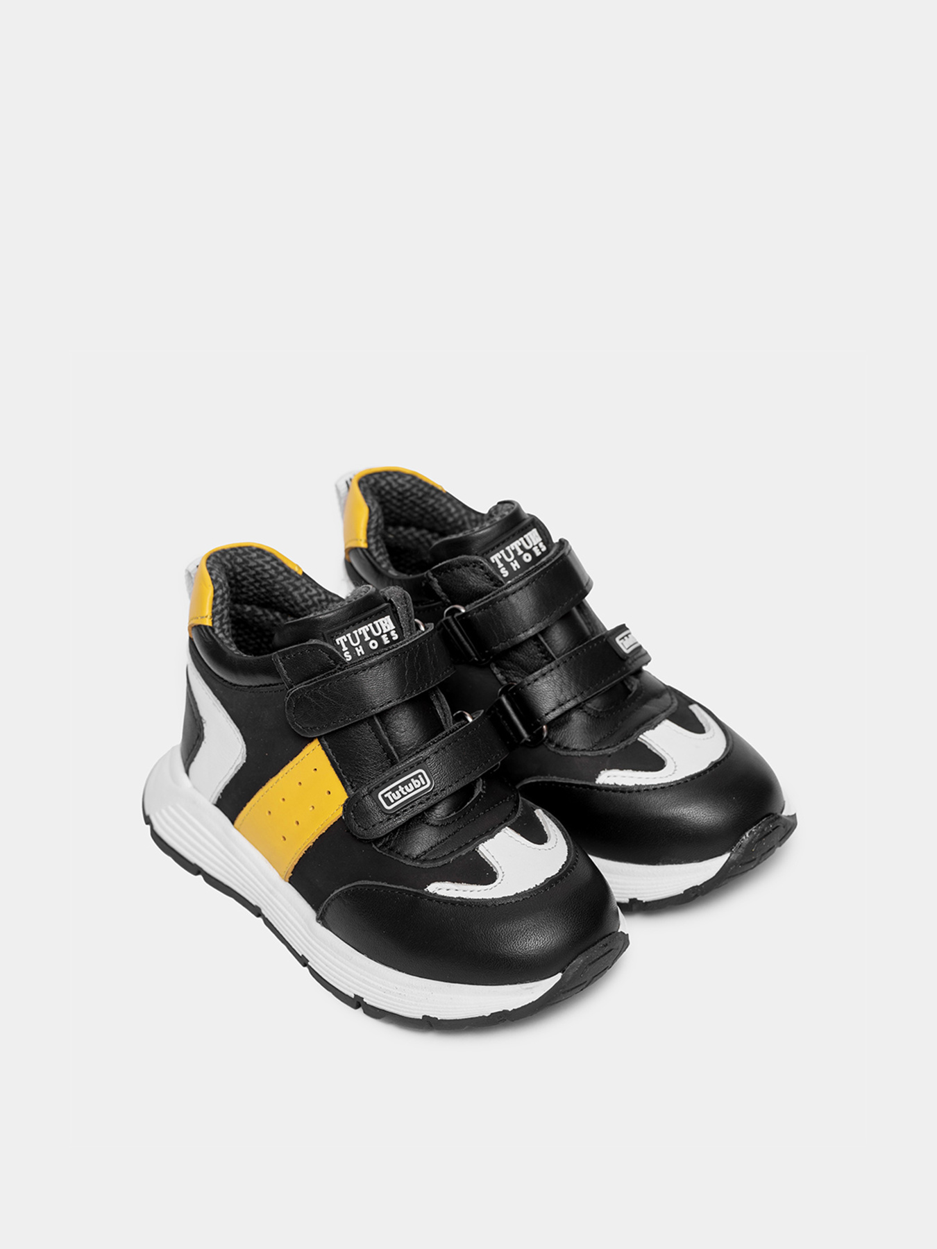 Ботинки Tutubi модель 3116-01-Black.Yellow Фото