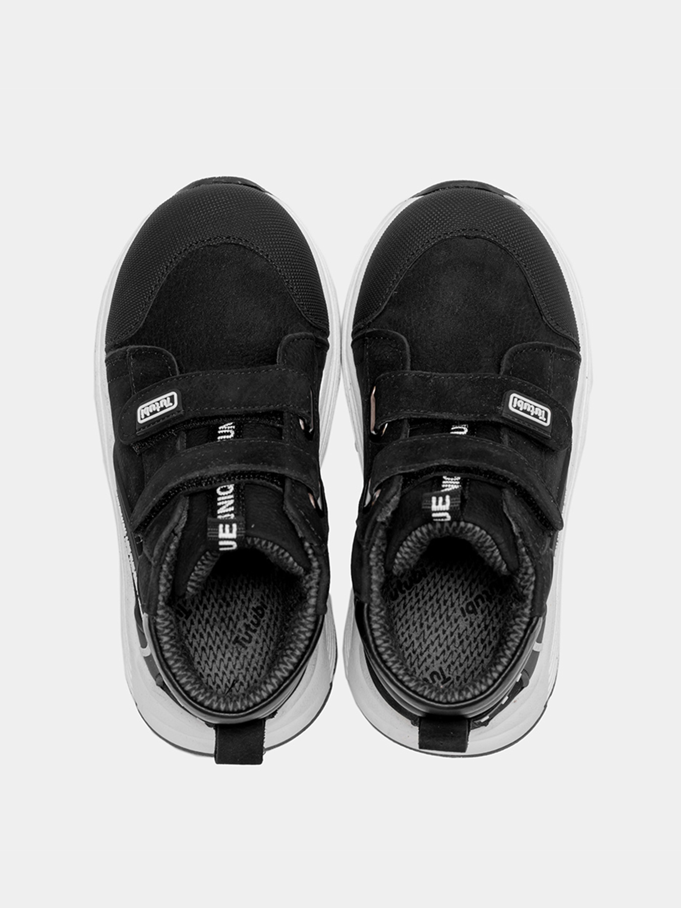 Анатомические ботинки для мальчиков Tutubi 3109-01 черные модель 3109-01-Black Фото