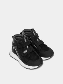 Анатомические ботинки для мальчиков Tutubi 3109-01 черные модель 3109-01-Black Анатомические ботинки для мальчиков Tutubi 3109-01 черные модель 3109-01-Black Фото