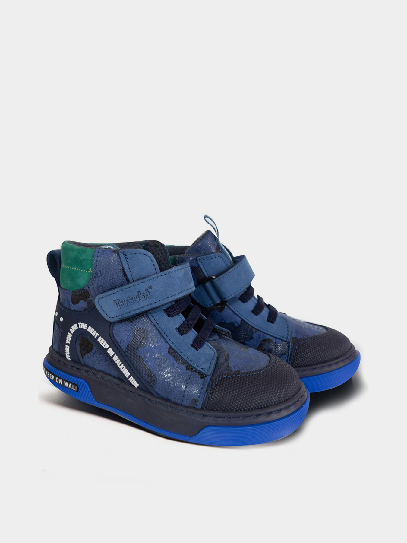 Ботинки Tutubi модель 908-04-Blue Ботинки Tutubi модель 908-04-Blue Фото