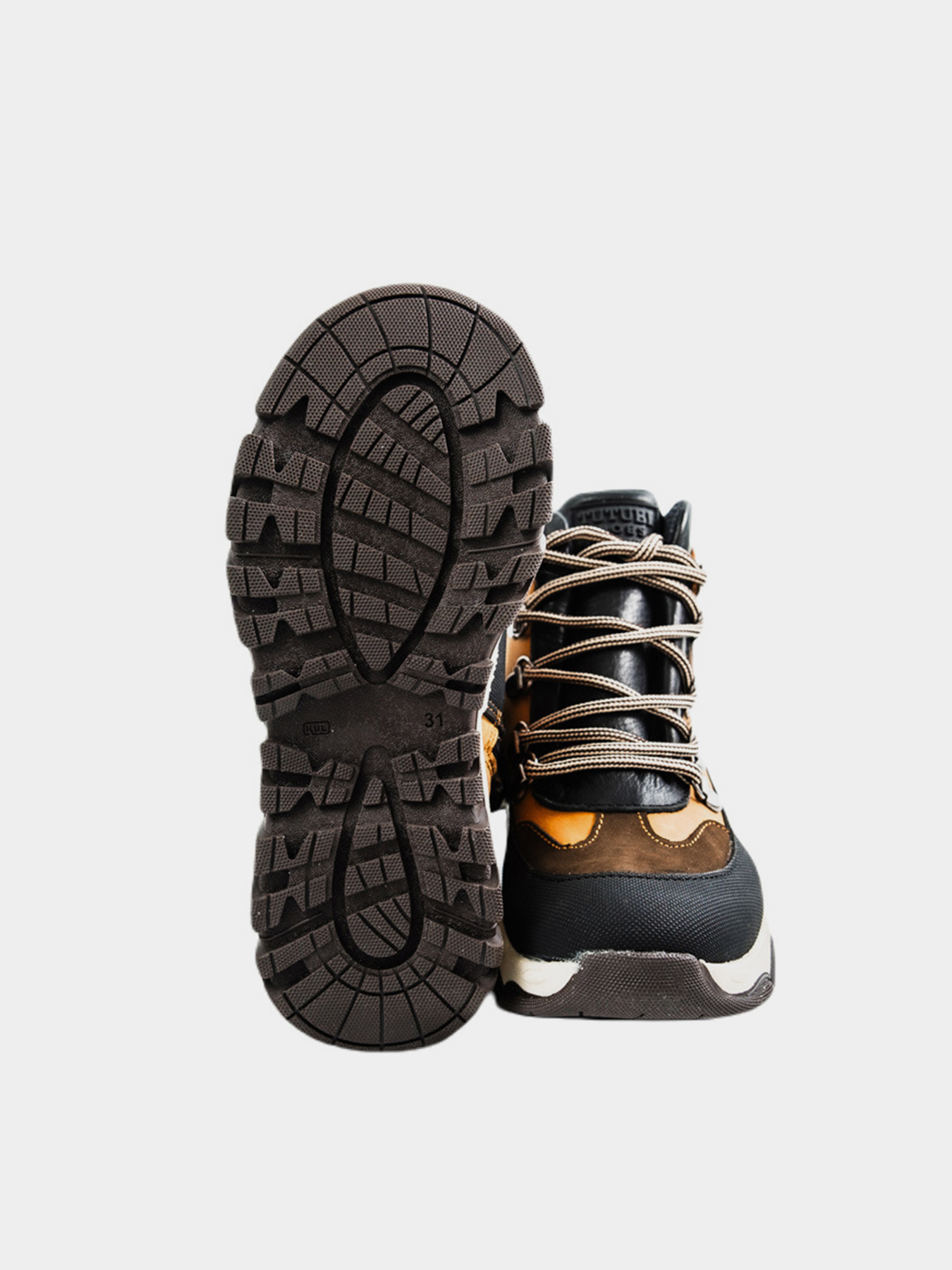 Черевики Tutubi модель 2515-Black.Brown Фото