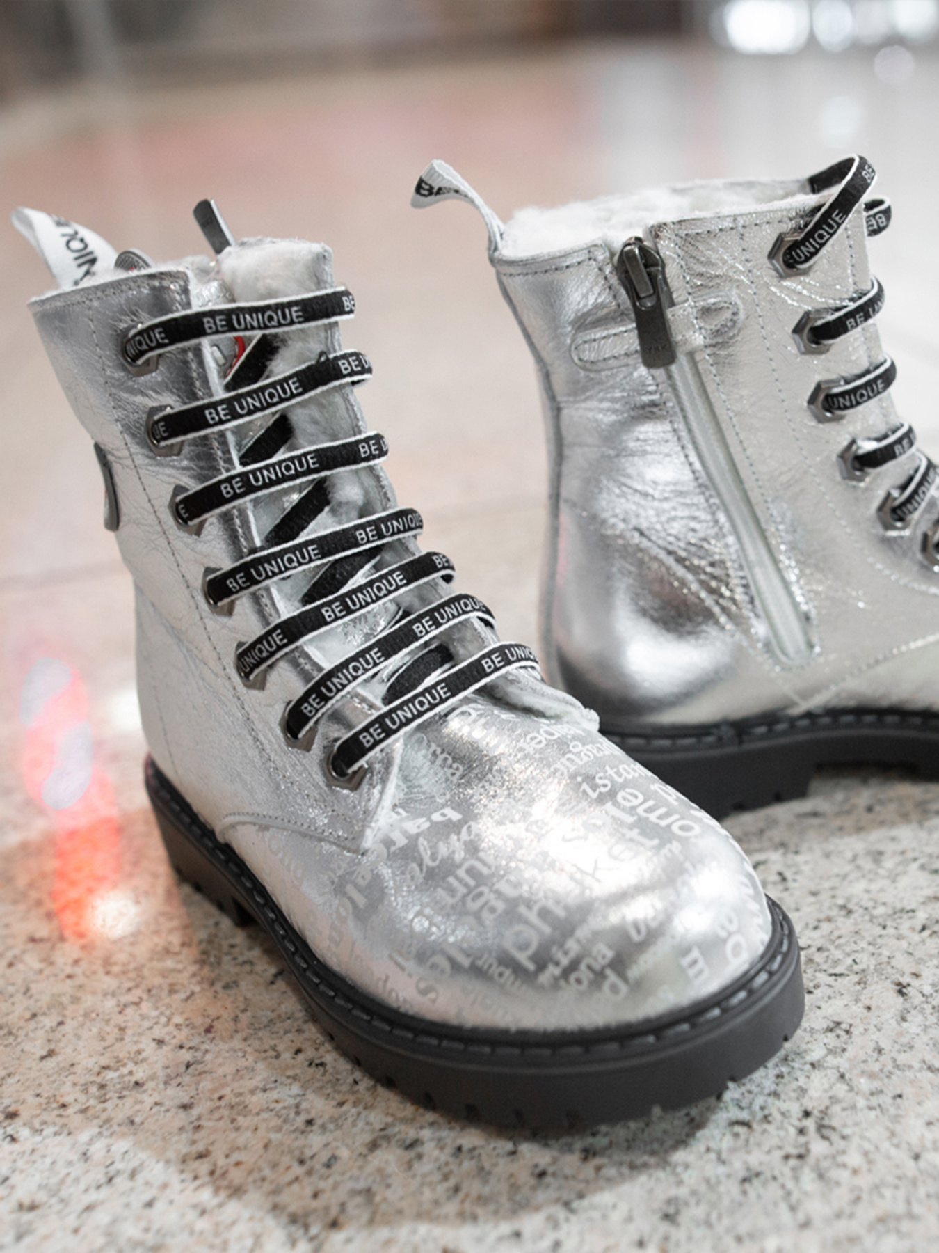 Черевики Tutubi модель 927-Silver Фото