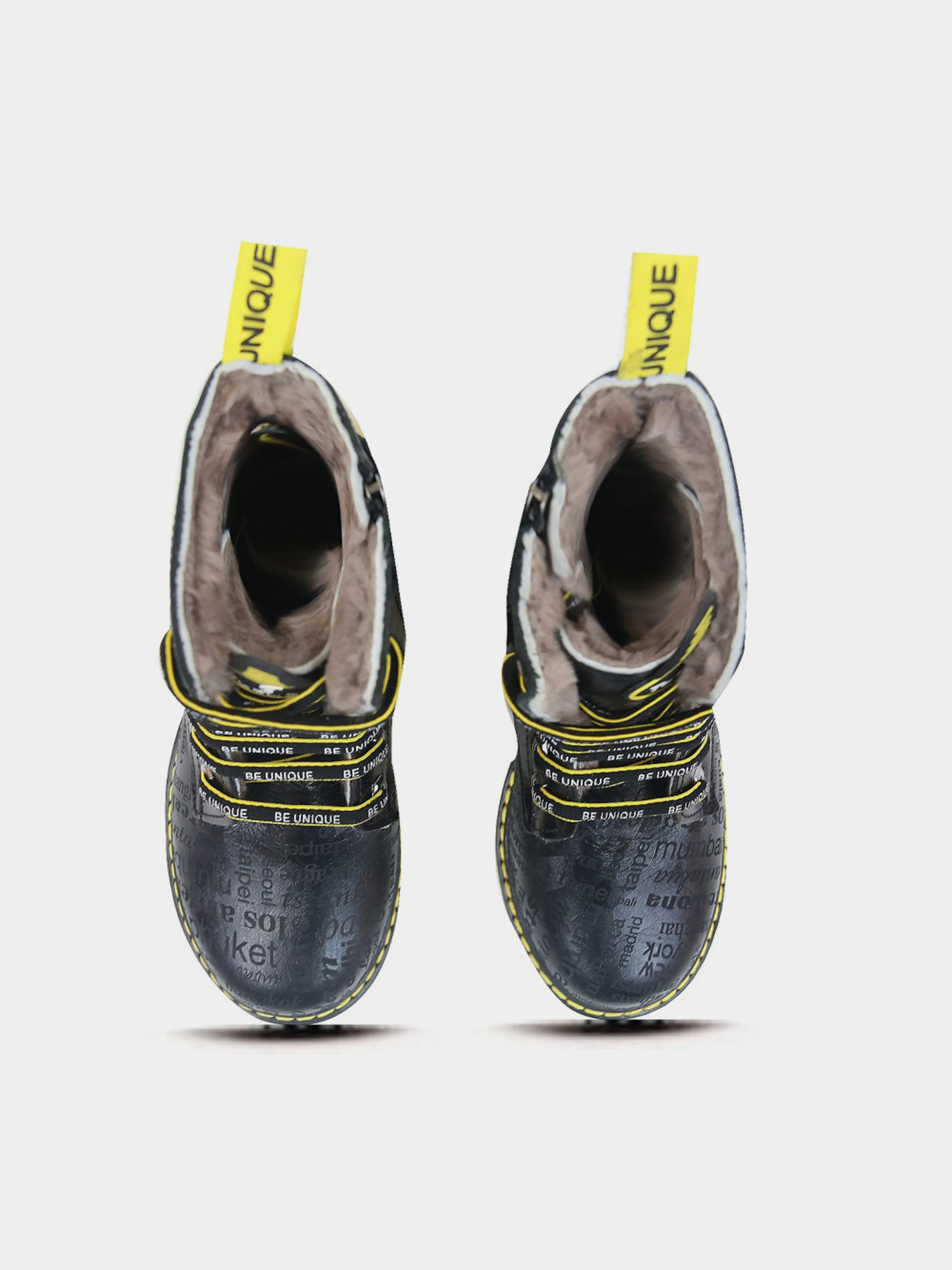 Черевики Tutubi модель 927-Black.Yellow Фото