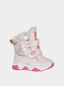 Анатомические зимние ботинки для девочек Tutubi 937-07 розовые модель 937-07-Pink Фото